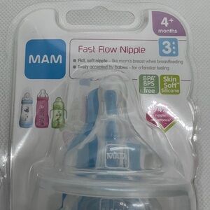 MAM Fast Flow Nipple - Blue